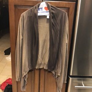 Loft Brown Ombré Cardigan